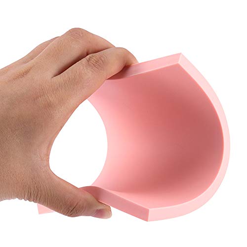 20 Count 4 x 6 Inch Pink Soft Rubber Carving Blocks