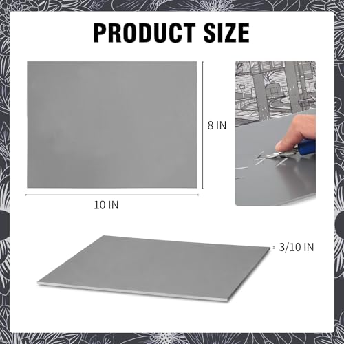 8 Pcs 8x10 Soft Linoleum Carving Block (8 Count)