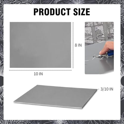 8 Pcs 8x10 Soft Linoleum Carving Block (8 Count)