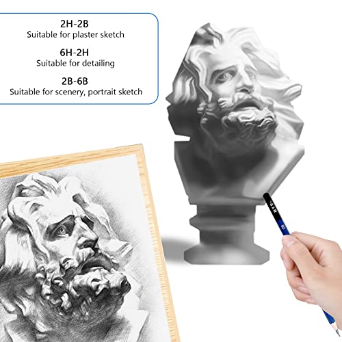 12 PCS Pencil Drawing Kit