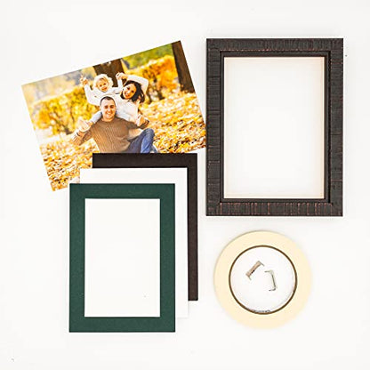 Pack of 25 Acid Free 11x14 Mats Bevel Cut for 8.5x11 Photos (25 Count)