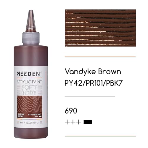 Vandyke Brown Acrylic Paint (8.45 Fl Oz)