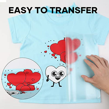 HTV Vinyl Rolls Black White and Red Heat Transfer Vinyl