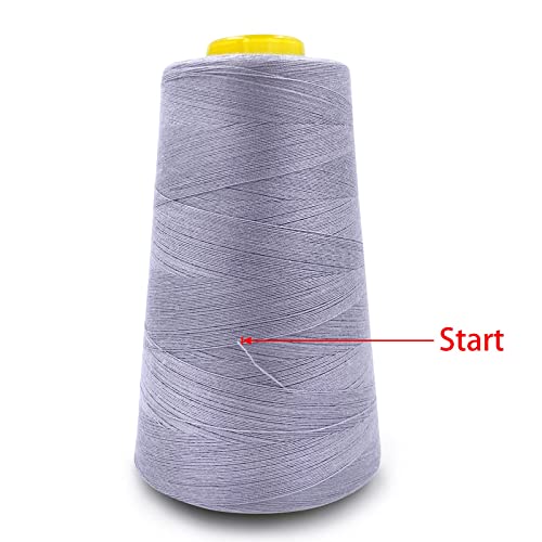 4 Cones of 3000 Yards Each Spool Thread for All Purpose (36000 Foot)