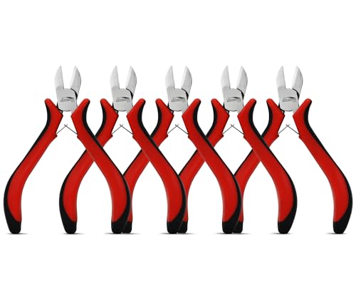 5 Pack 4" Small Wire Cutters (5 Count)