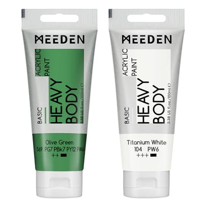 Acrylic Paint Olive Green (6.76 Fl Oz)