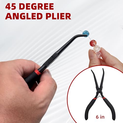 6" Mini Needle Nose Pliers Set