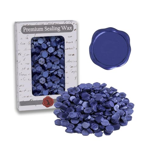 Sapphire Blue Sealing Wax Beads (2 Ounce)