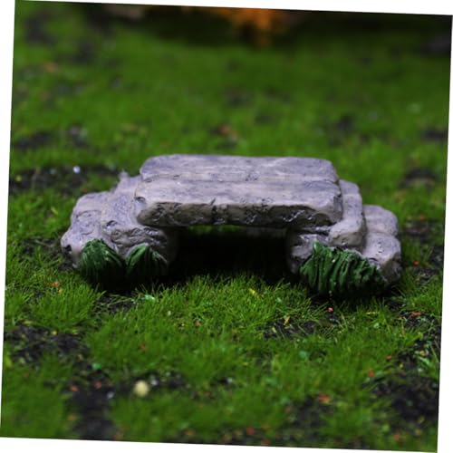 Miniature Stepping Stone Bridge for Fairy Garden Kit Realistic Craft Landscape Decor DIY Garden Ornament