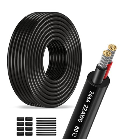 22AWG 2 Conductor Electrical Wire