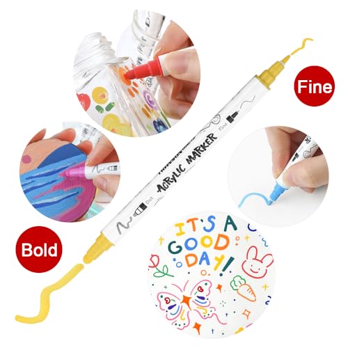 12 Color Bold and Fine Dual (12 Count)