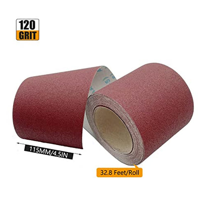 120 Grit Emery Cloth Roll