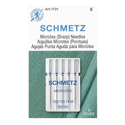 Microtex Sharp Sewing Machine Needles (5 Count)