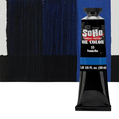 Oil Paint Prussian Blue