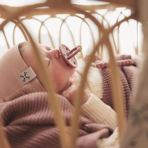 100% Organic Cotton Heritage Knit Textured Baby Quilt Blanket