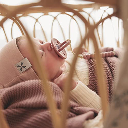 100% Organic Cotton Heritage Knit Textured Baby Quilt Blanket