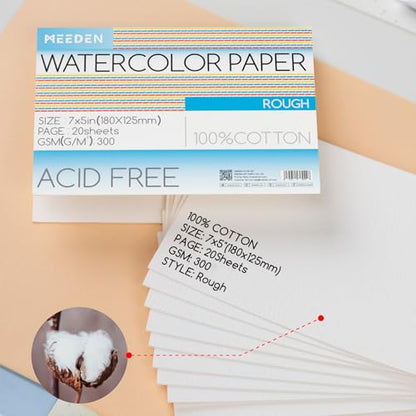 Cotton Watercolor Paper Block