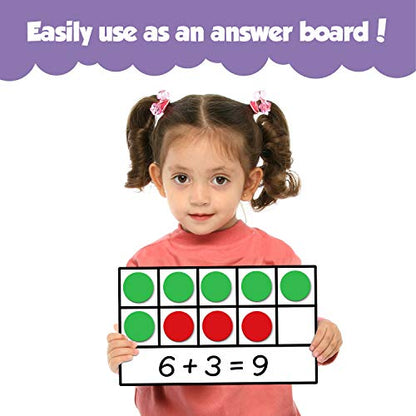 Magnetic Ten Frame Set (5 Count)