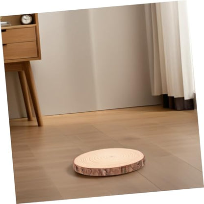 2pcs Outdoor Stepping Stones Wooden Garden Pathway Stones DIY Kit for Landscaping Safe Non