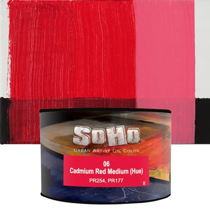Oil Paint Cadmium Red Medium Hue (14.54 Fl Oz)
