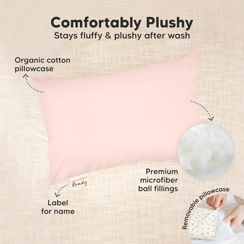 Mini Toddler Pillow with Pillowcase