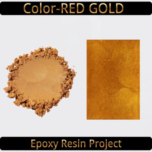 Mica Powder Red Gold