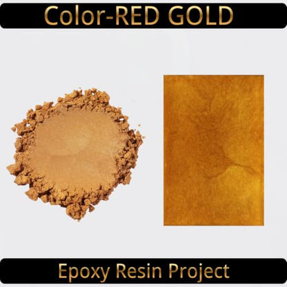 Mica Powder Red Gold
