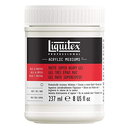 Professional Matte Super Heavy Gel Medium (8 Fl Oz)