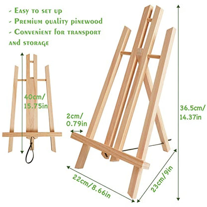8 Pack 16" Tabletop Display Easel (8 Count)