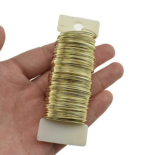 22Gauge Golden Floral Wire