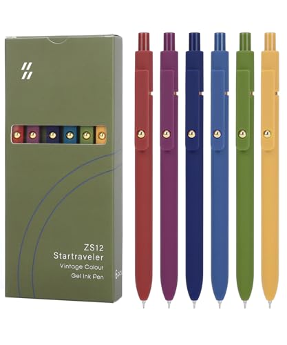 Gel Pens 6Pcs (6 Count)
