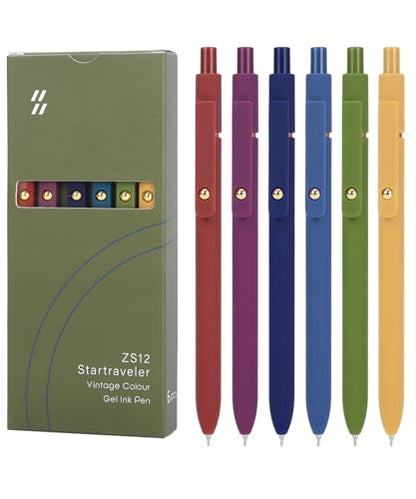 Gel Pens 6Pcs (6 Count)