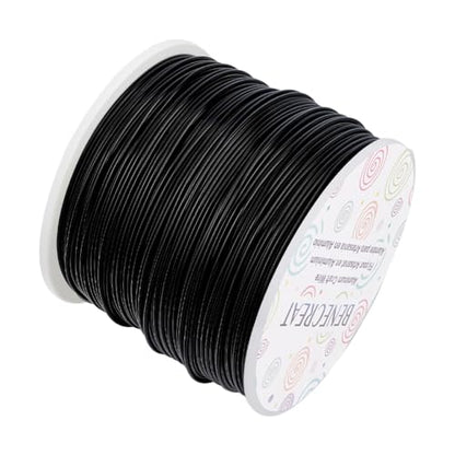 18 Gauge Aluminum Wire 492FT Anodized Black Bendable Craft Wire for Beading Jewelry Craft Making (492 Foot)