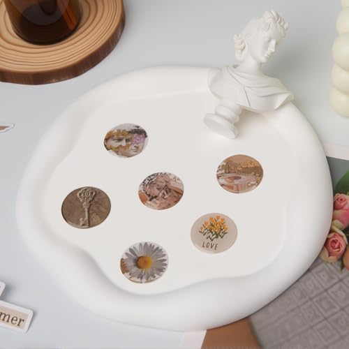 Epoxy Resin Dome Stickers (100 Count)