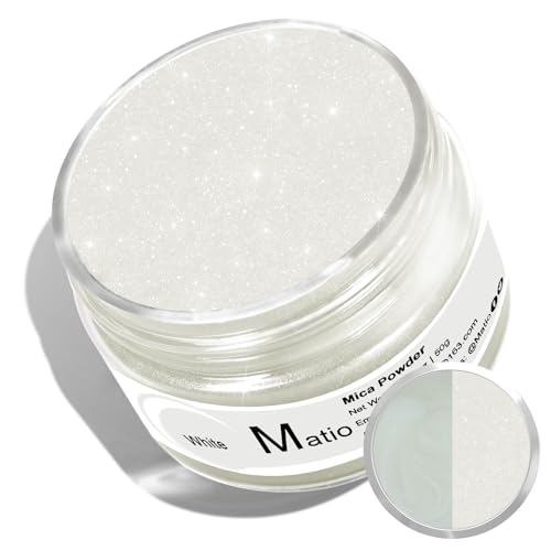 White Mica Powder for Epoxy Resin 1.8oz