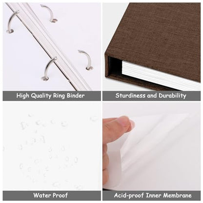 Photo Album Self Adhesive with Picture Display Window