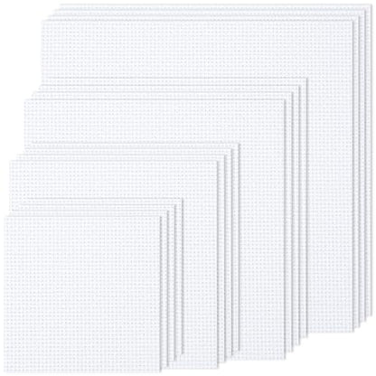 16PCS Cross Stitch Fabric (16 Count)