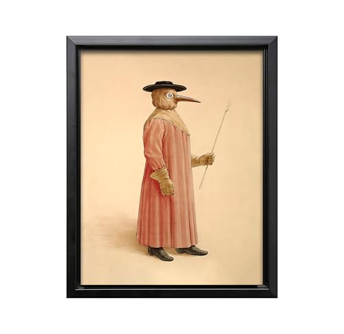 Vintage Plague Doctor Canvas