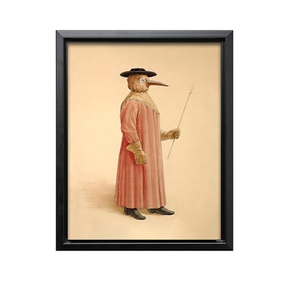 Vintage Plague Doctor Canvas