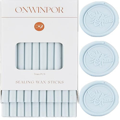 Baby Blue Wax Seal Sticks (20 Count)