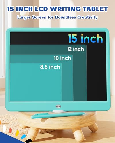 15 Inch LCD Writing Tablet for 3 Year Olds