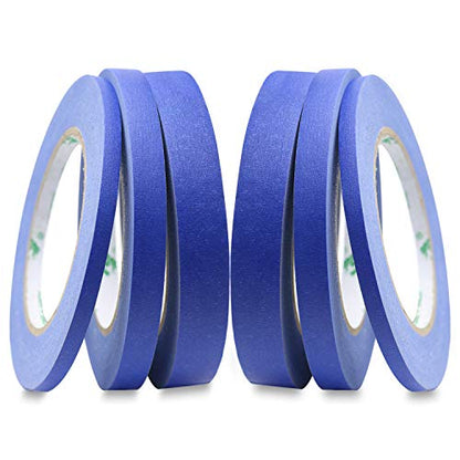 6Pack Blue Painters Masking Tape (1080 Foot)