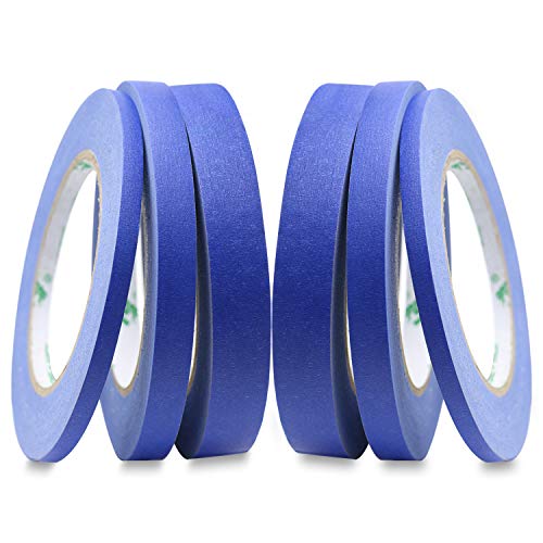 6Pack Blue Painters Masking Tape (1080 Foot)
