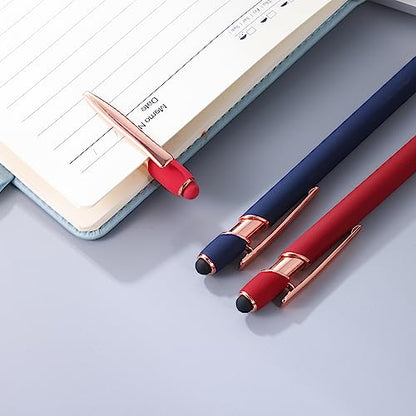 12 PCS 2 in 1 Stylus Ballpoint Pen with Stylus Tip