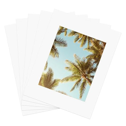 11x14 White Picture Mats with Core Bevel Cut Frame Mattes for 8x10 Pictures