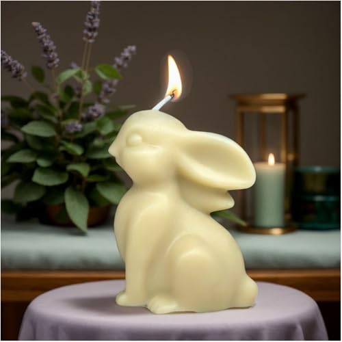 1pcs 2.6inch Bunny Silicone Molds for Soap Candle Making