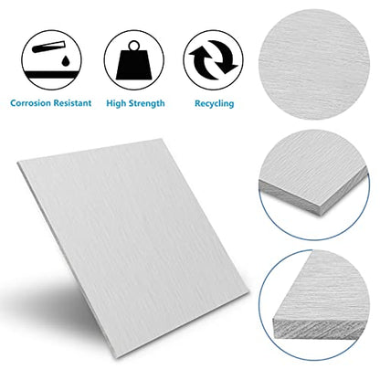 2Pack 1 8Inch Thick Aluminum Sheet Plate