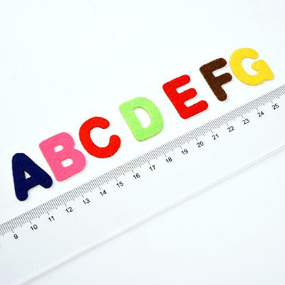 500 Pcs Felt Letter Stickers Self Adhesive Alphabet