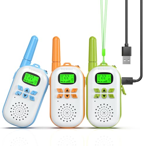 Kids Walkie Talkies (3 Count)