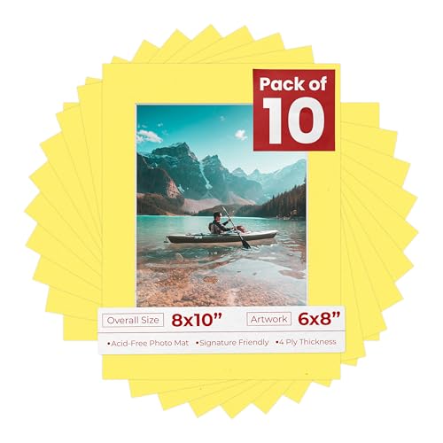 6x8 Mat for 8x10 Frame (10 Count)